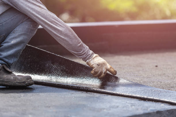 Professional Waterproofing technician working in Byron, GA